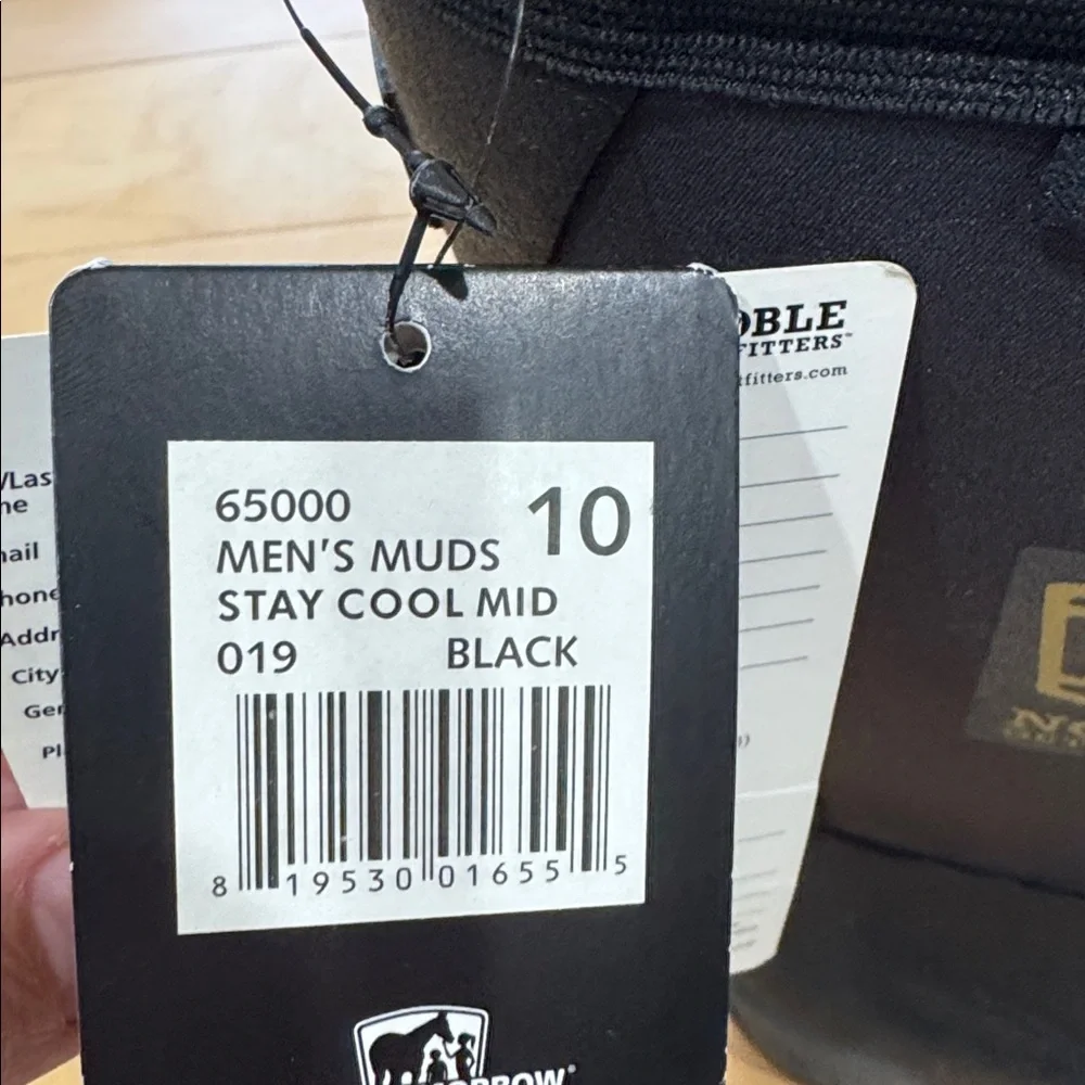 Noble Outfitters MUDS stay cool mid waterproof boots - size 10